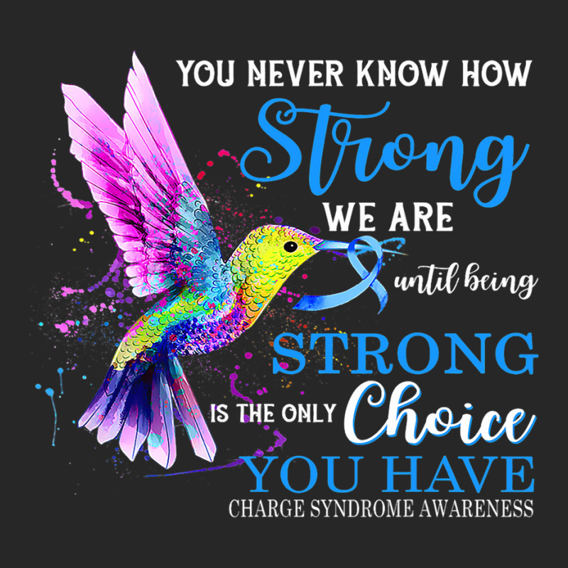 Charge Syndrome Awareness Blue Strong Hummingbird Men's T-shirt Pajama Set | Artistshot