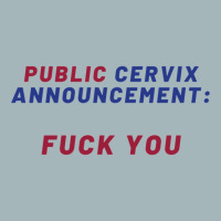 Pro Choice  Public Cervix Announcement Fuck You  R Unisex Sherpa-lined Denim Jacket | Artistshot