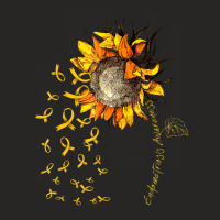 Endometriosis Awareness Sunflower T Shirt Ladies Fitted T-shirt | Artistshot