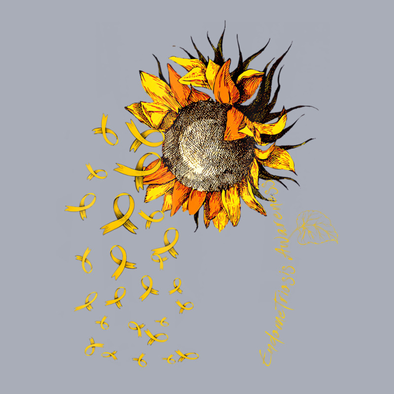 Endometriosis Awareness Sunflower T Shirt Tank Dress by hausch | Artistshot