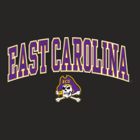 East Carolina Pirates Arch Over Officially License Ladies Fitted T-shirt | Artistshot