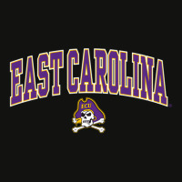 East Carolina Pirates Arch Over Officially License Scorecard Crop Tee | Artistshot