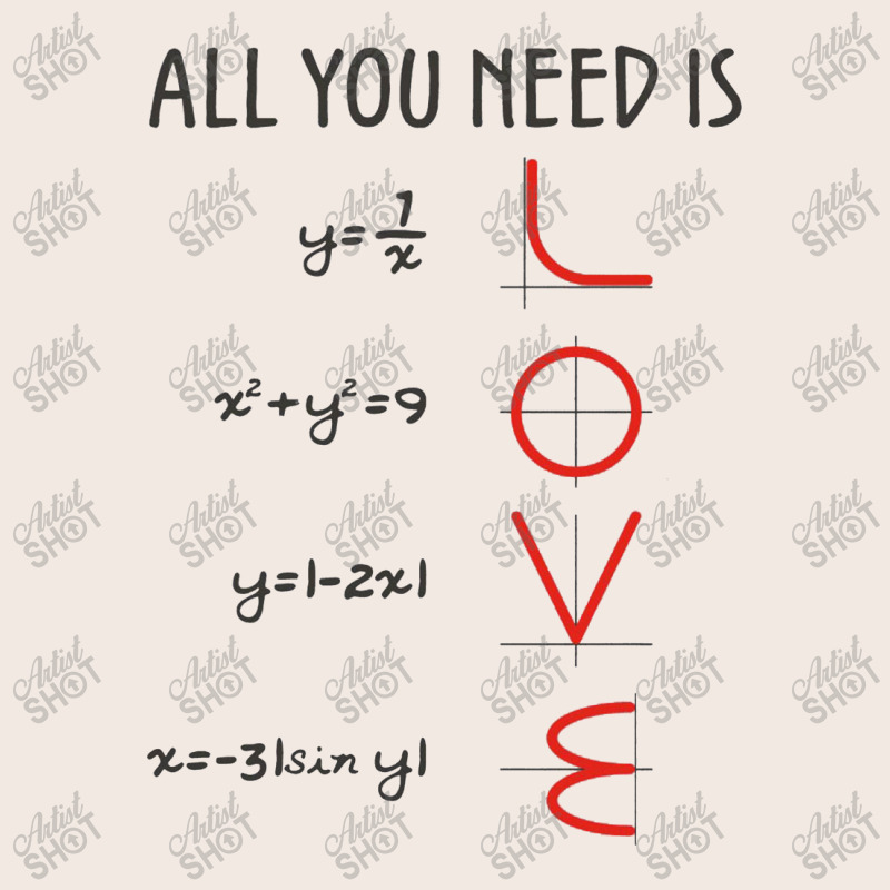 All You Need Is Love Equations Duffel Bag | Artistshot