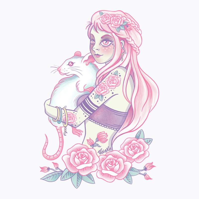 Albino Rat T-Shirt by axemonwuotin | Artistshot