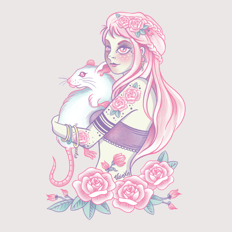 Albino Rat Pocket T-Shirt by axemonwuotin | Artistshot