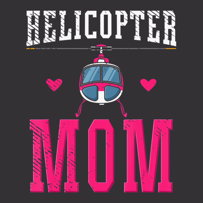 Helicopter Mom Pilot Funny Aviation Aircraft T Shi Vintage Hoodie | Artistshot