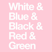 White & Blue & Black & Red & Green   Reversed 30 Graphic T-shirt | Artistshot