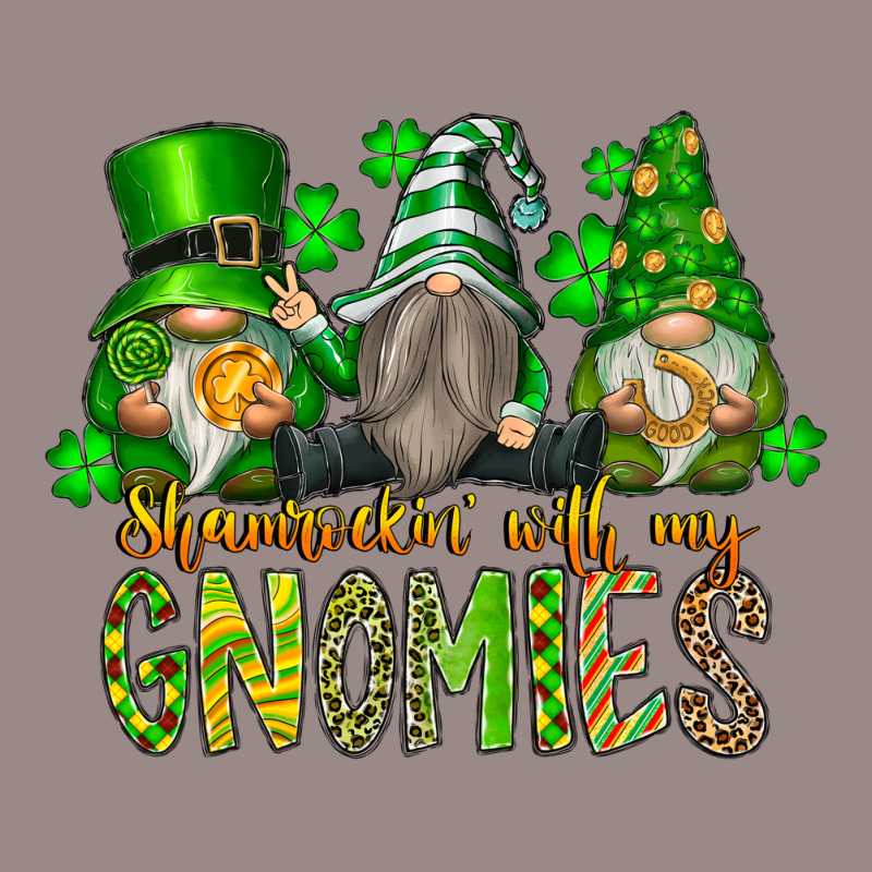 Shamrockin With My Gnomies Vintage T-Shirt by SublimationCraftShop | Artistshot