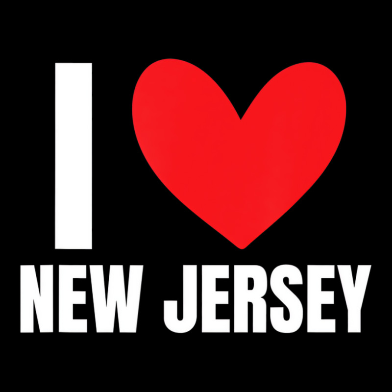 I Love New Jersey State Newark Jersey City Paterso Adjustable Cap | Artistshot