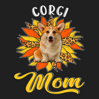 Corgi Mom Leopard Sunflower Dog Lover Happy Mother Ladies Polo Shirt | Artistshot