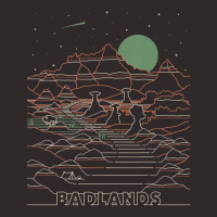 Vintage Retro Badlands National Park South Dakota Racerback Tank | Artistshot