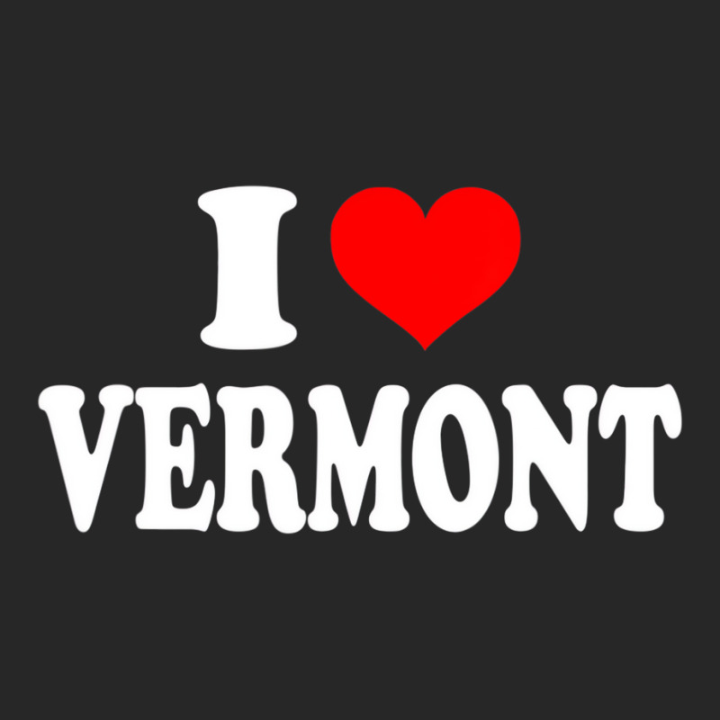 I Love Vermont T Shirt Men's T-shirt Pajama Set | Artistshot