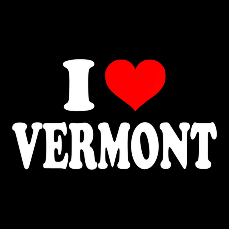 I Love Vermont T Shirt Men's 3/4 Sleeve Pajama Set | Artistshot