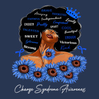 Charge Syndrome Awareness We Wear Blue Black Woman Men Denim Jacket | Artistshot