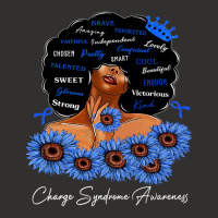 Charge Syndrome Awareness We Wear Blue Black Woman Champion Hoodie | Artistshot