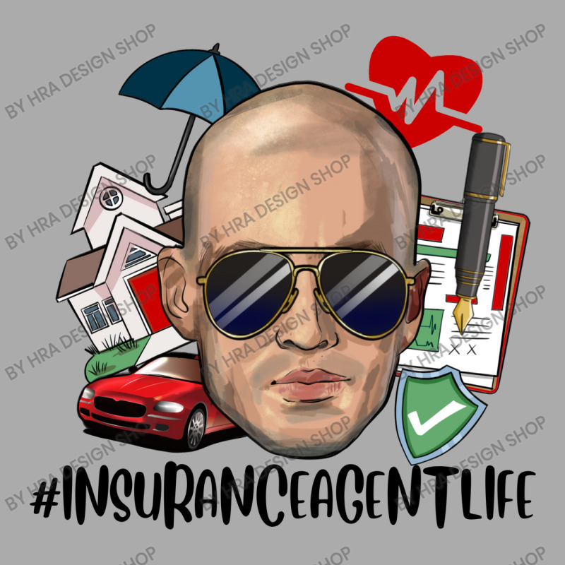 Bald Man Insurance Agent Life T-shirt | Artistshot