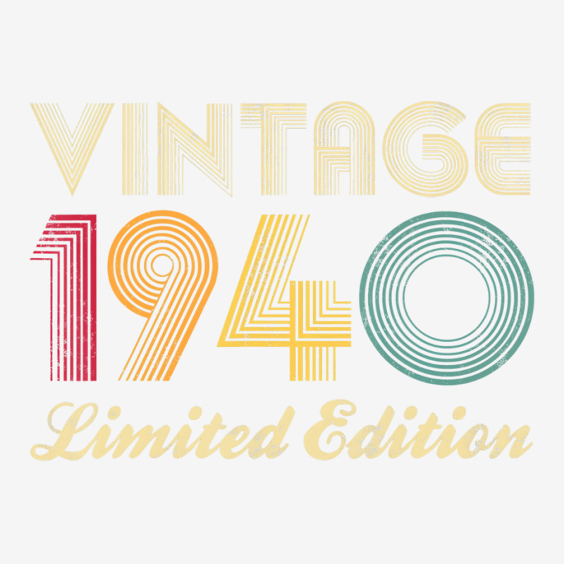 80th Birthday Gift 1940 Vintage Limited Edition 80 Graphic Youth T-shirt by krumsiek | Artistshot