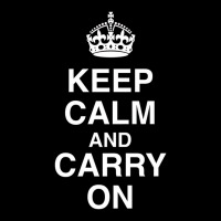 Keep Calm And Carry On Premium T Shirt Pocket T-shirt | Artistshot