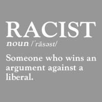 Racist Someone Who Wins An Argument Against A Libe Women's V-neck T-shirt | Artistshot