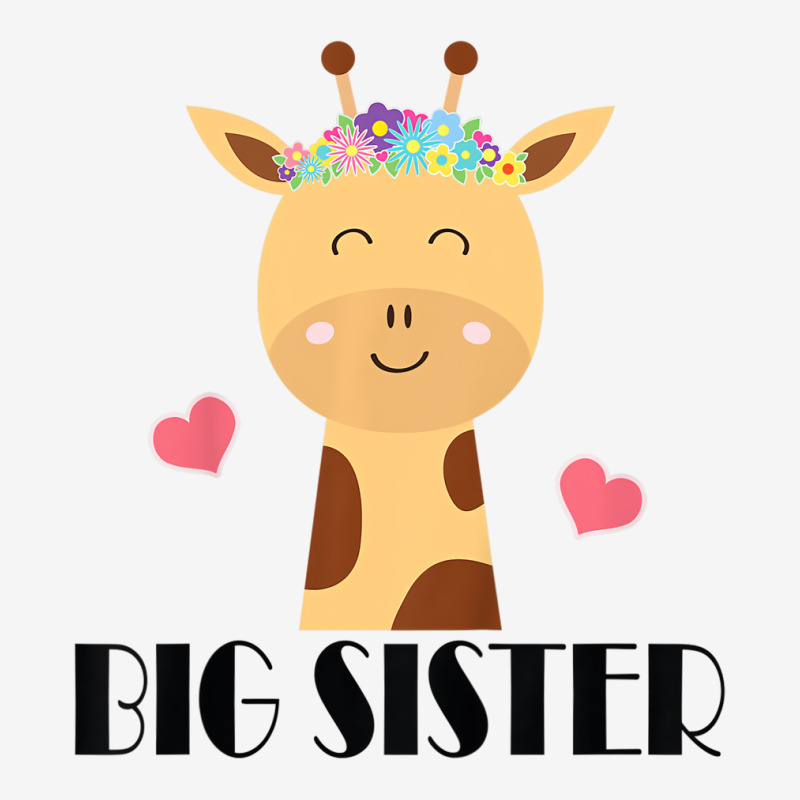 Kids Big Sister Giraffe Big Sis T Shirt Graphic T-shirt by voutsro | Artistshot