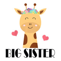 Kids Big Sister Giraffe Big Sis T Shirt V-neck Tee | Artistshot