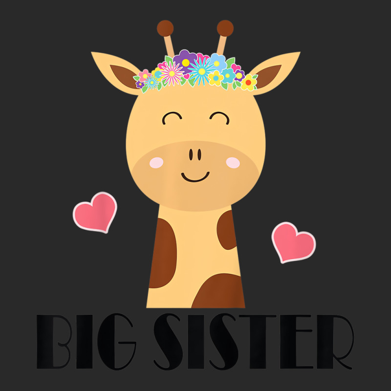 Kids Big Sister Giraffe Big Sis T Shirt Toddler T-shirt by voutsro | Artistshot