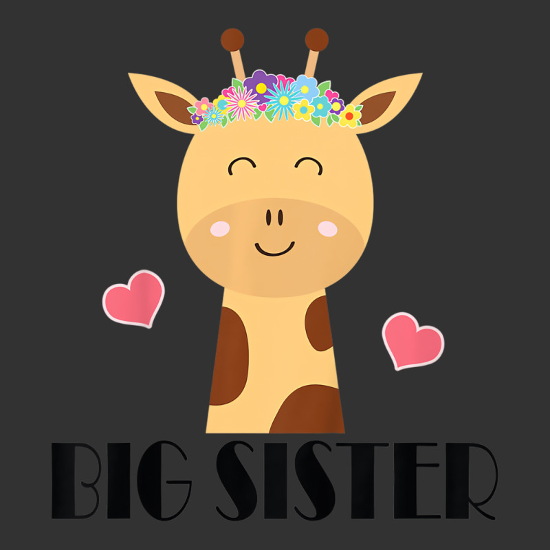 Kids Big Sister Giraffe Big Sis T Shirt Baby Bodysuit by voutsro | Artistshot