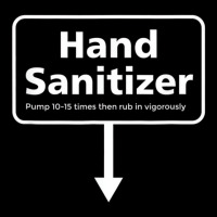 Hand Sanitizer Funny Adult Humour Christmas Gag T Baby Beanies | Artistshot