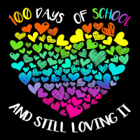 Cute 100 Days Of School And Still Loving It Hearts Lightweight Hoodie | Artistshot