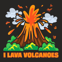 Geology Science Geologist Collector Lava Volcano L Ladies Fitted T-shirt | Artistshot