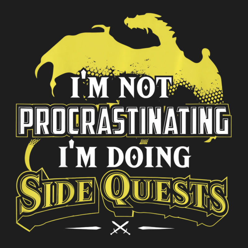 Kids I'm Not Procrastinating I'm Doing Side Quests Classic T-shirt | Artistshot