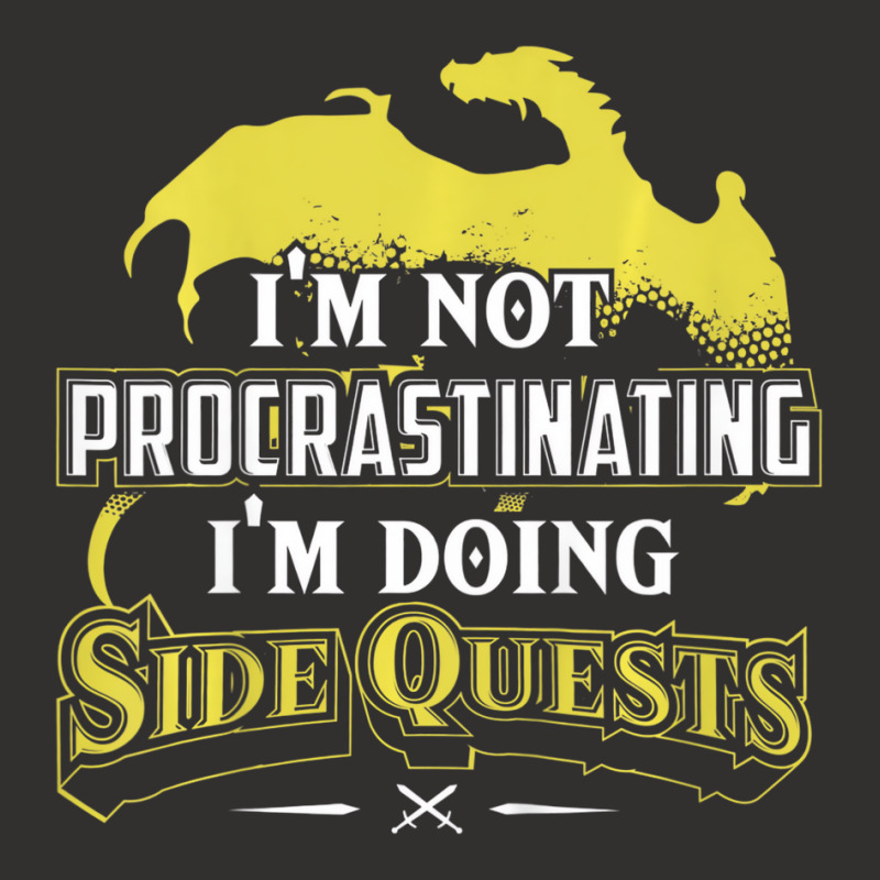 Kids I'm Not Procrastinating I'm Doing Side Quests Champion Hoodie | Artistshot