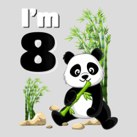 8 Year Old Gifts 8th Birthday Party Animal Panda L Men's Polo Shirt | Artistshot