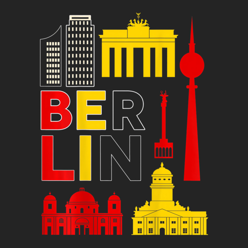 Backprint Berlin Capital Of Germany T Shirt 3/4 Sleeve Shirt | Artistshot