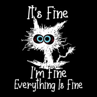 It's Fine I'm Fine Everything Is Fine Funny Crazy Youth Hoodie | Artistshot