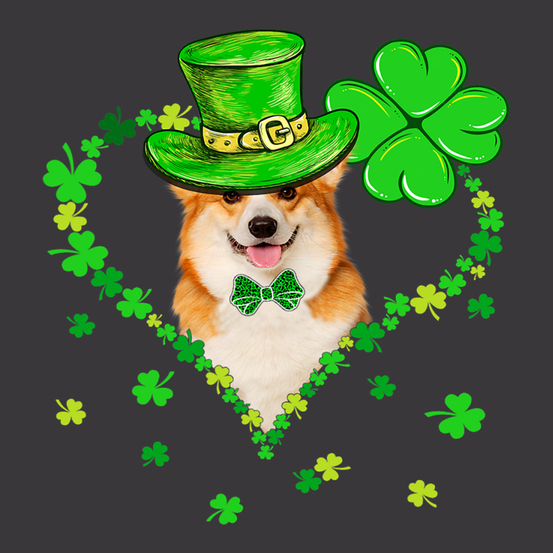 Cute Corgi Saint Patricks Day Dogs Dad Mom Ladies Curvy T-Shirt by DEBORAHBOURSSIQUOT | Artistshot