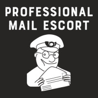 Professional Mail Escort Funny Mailman Novelty T S Ladies Fitted T-shirt | Artistshot