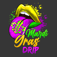 Mardi Gras Dripping Lips Funny Mardi Gras Drip Col Toddler Hoodie | Artistshot