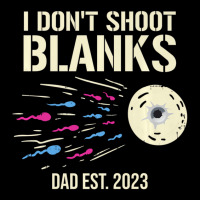 Mens I Don't Shoot Blanks Gender Reveal Baby Showe Graphic T-shirt | Artistshot