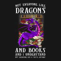 Not Everyone Like Dragons And Books Dragon Flannel Shirt | Artistshot