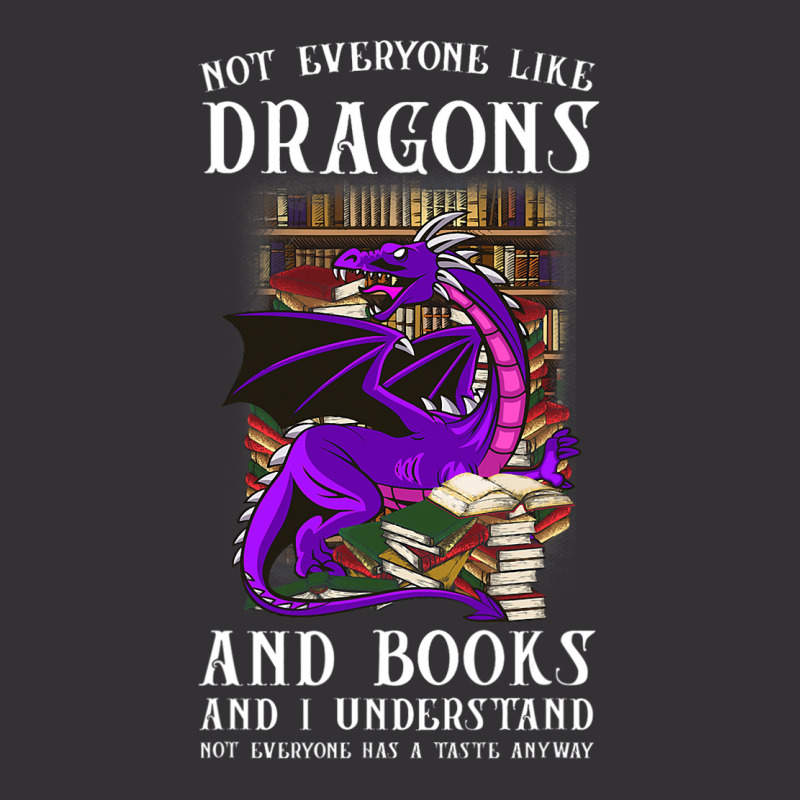 Not Everyone Like Dragons And Books Dragon Vintage Hoodie And Short Set by kerrmanthez | Artistshot