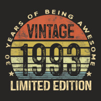 Vintage 1993 Limited Edition 30 Year Old Gifts 30t Ladies Fitted T-shirt | Artistshot