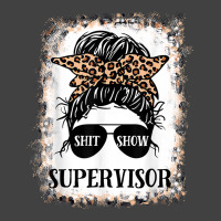 Shit Show Supervisor Tee Women Casual Messy Bun Bl Vintage T-shirt | Artistshot