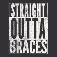 Straight Outta Braces T Shirt Funny Joke Smile Tee Vintage Short | Artistshot