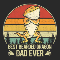 Mens Best Bearded Dragon Dad Ever Vintage Retro Printed Hat | Artistshot