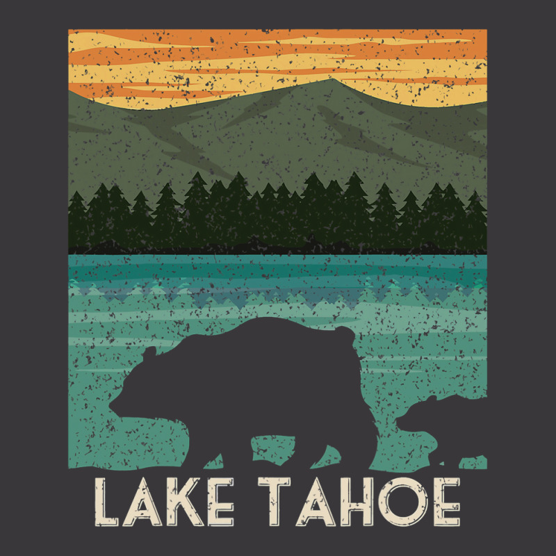 Lake Tahoe California Nevada Vintage Bear Camping  Ladies Curvy T-Shirt by kerrmanthez | Artistshot