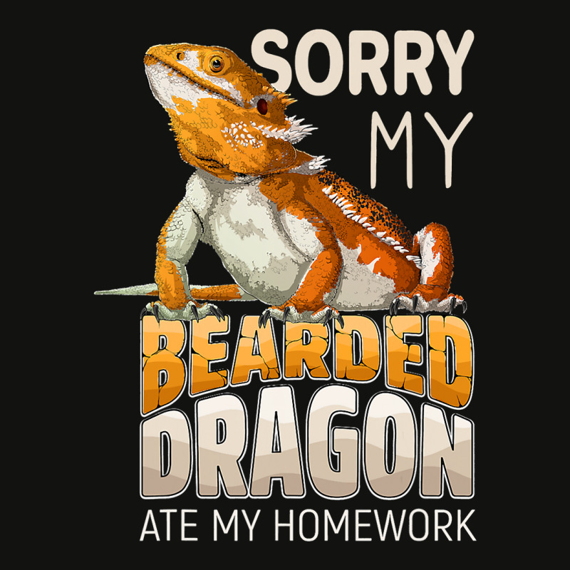 Sorry My Bearded Dragon Ate My Homework Teacher St Scorecard Crop Tee by spreesgomez | Artistshot