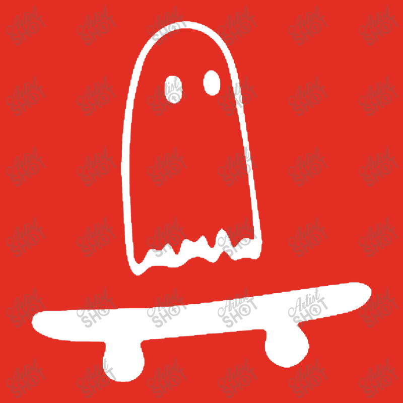 Ghost Skateboard Lazy Halloween Graphic T-shirt | Artistshot