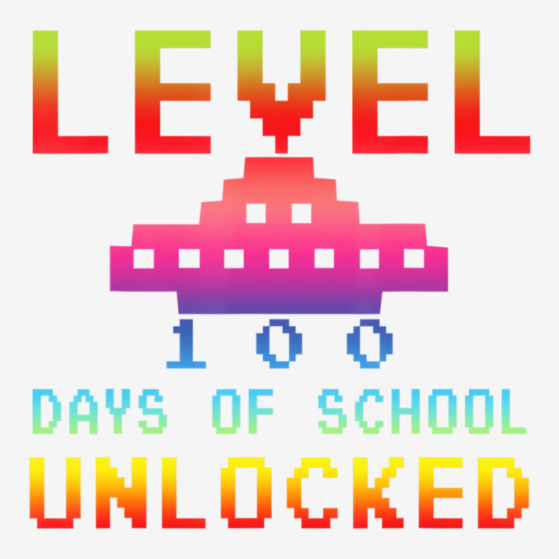 Level 100 Days Of School Unlocked Gamer Watercolor Pin-back Button | Artistshot