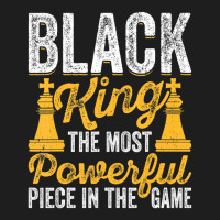 Black King The Most Powerful Piece In The Game Men Classic T-shirt | Artistshot